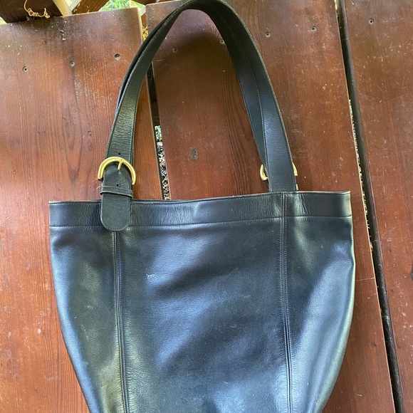 Vintage Coach Leather Tote - Picture 1 of 7